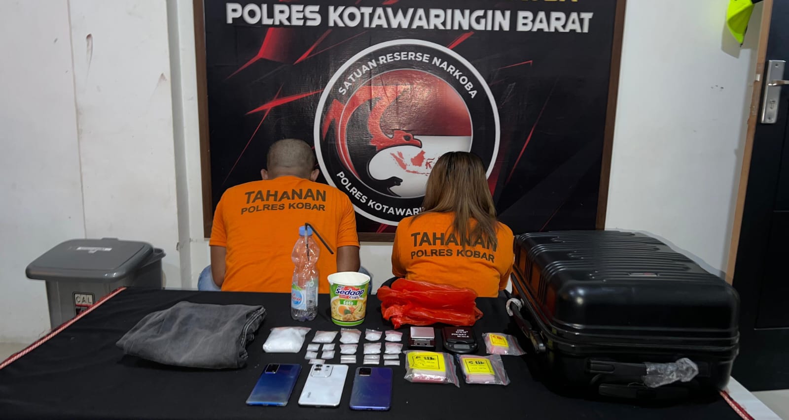 Satresnarkoba Polres Kotawaringin Barat Ungkap Kasus Peredaran Sabu, Dua Pelaku Diamankan