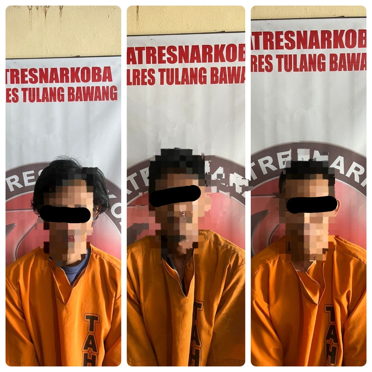 Rumah Warga di Menggala Selatan Ternyata Markas Narkotika: 3 Pria Diamankan, Polisi Temukan Barang Bukti Ini
